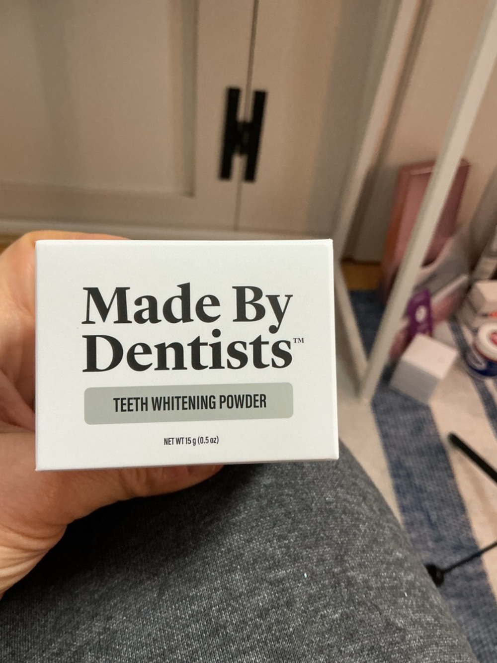 Made By Dentists Teeth Whitening Powder - White & Light Gray Packaging